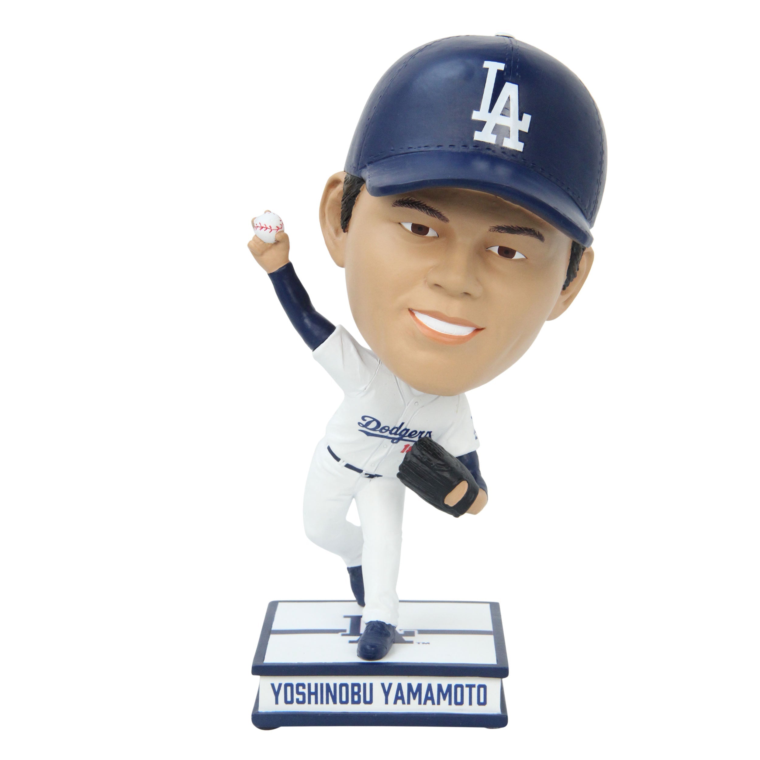 Yoshinobu Yamamoto Los Angeles Dodgers 9.5 Inch Home Uniform