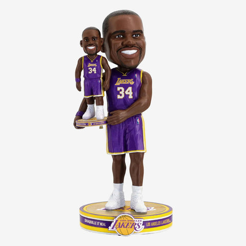 Shaquille O'Neal Los Angeles Lakers Bobble Dubblz NBA Basketball Bobblehead