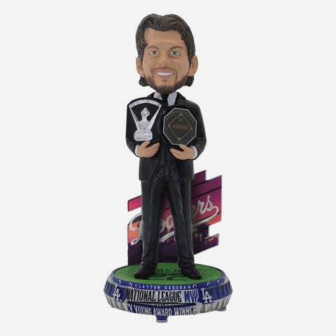Clayton Kershaw Los Angeles Dodgers National League MVP & Cy Young Winner MLB Bobblehead