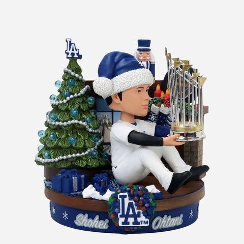 Shohei Ohtani Los Angeles Dodgers Holiday Light Up Christmas Special Bobblehead