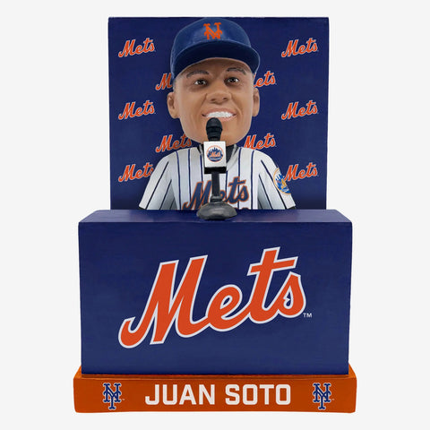 Juan Soto New York Mets Press Conference Introduction MLB Bobblehead