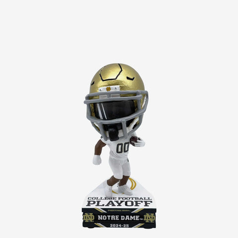 Notre Dame Fighting Irish CFP Inaugural Playoff Mini Bighead Bobblehead College