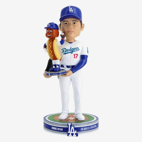 Shohei Ohtani & Dodger Dog Los Angeles Dodgers Bobble Dubblz Friendz Bobblehead