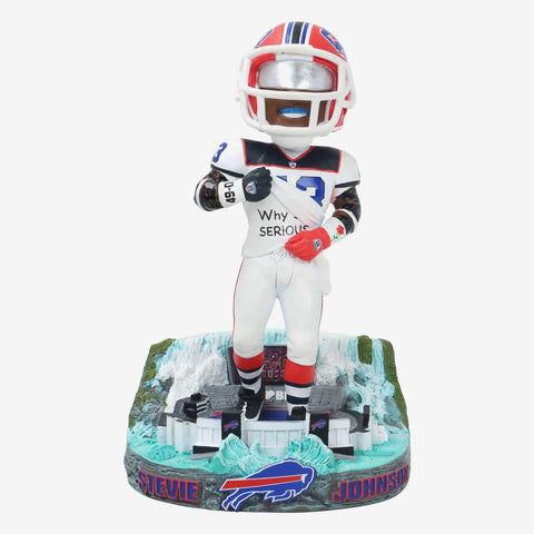Stevie Johnson Buffalo Bills Why So Serious NFL Football Bobblehead
