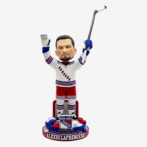 Alexis Lafreniere New York Rangers Hat Trick NHL Hockey Bobblehead