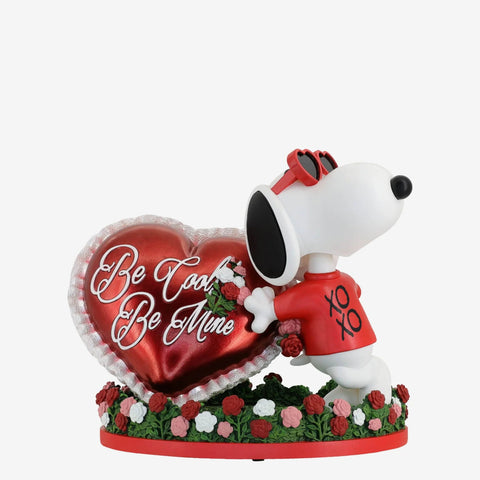 Snoopy Peanuts Be Cool Be Mine Valentines Day Bobblehead
