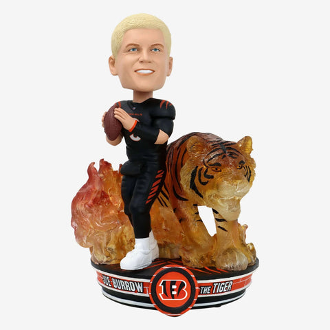 Joe Burrow Cincinnati Bengals 2024 Spirit Animal NFL Football Bobblehead