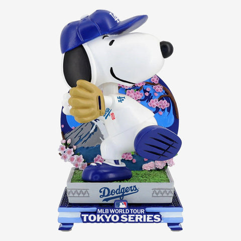Snoopy Los Angeles Dodgers Peanuts 2025 Tokyo Series MLB Bobblehead