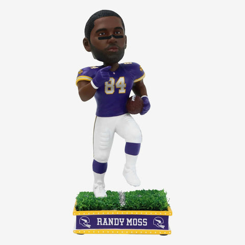 Randy Moss Minnesota Vikings Field Star NFL Football Bobblehead