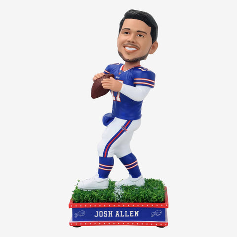 Josh Allen Buffalo Bills Field Star NFL Football Bobblehead