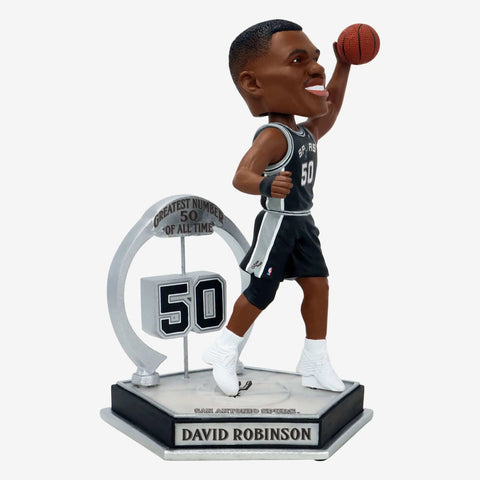 David Robinson San Antonio Spurs Legendary Number 50 NBA Basketball Bobblehead