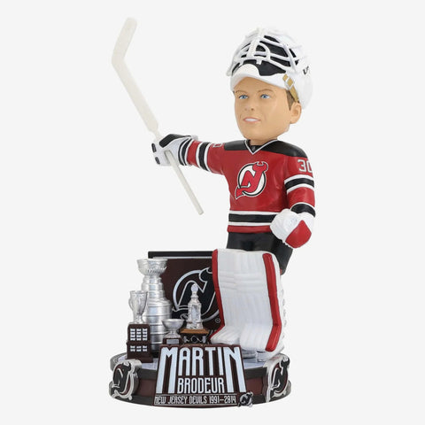 Martin Brodeur New Jersey Devils Award Retrospective NHL Bobblehead