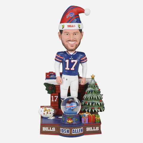 Josh Allen Buffalo Bills Snow Globe NFL Bobblehead