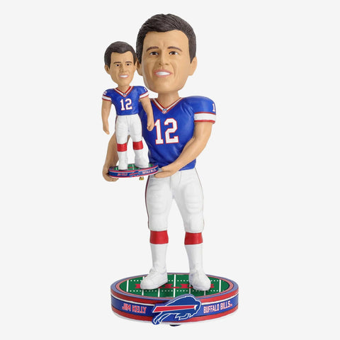 Jim Kelly Buffalo Bills Bobble Dubblz NFL Football Bobblehead