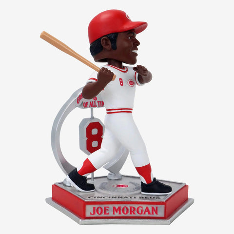 Joe Morgan Cincinnati Reds Legendary Number 8 MLB Baseball Bobblehead