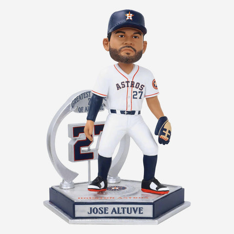 Jose Altuve Houston Astros Legendary Number 27 MLB Baseball Bobblehead