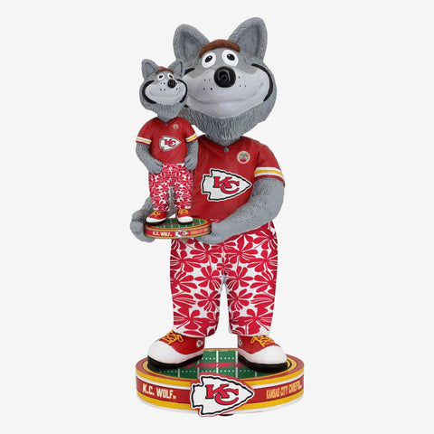 KC Wolf Kansas City Chiefs Bobble Dubblz Bobblehead NFL