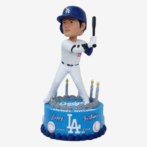 Shohei Ohtani Los Angeles Dodgers Birthday Cake MLB Bobblehead