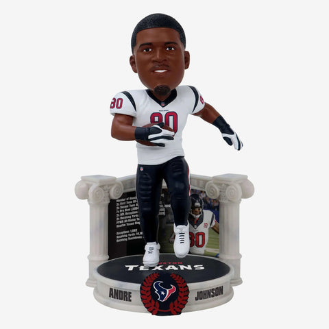 Andre Johnson Houston Texans Career Retrospective NFL Football Bobblehead