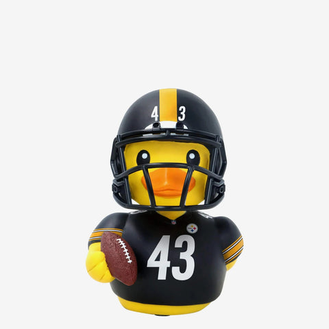 Troy Polamalu Pittsburgh Steelers Bobble Duck Mini NFL Football Bobblehead