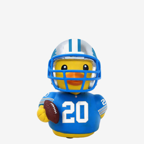 Barry Sanders Detroit Lions Bobble Duck Mini NFL Football Bobblehead