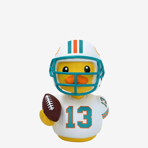 Dan Marino Miami Dolphins Player Bobble Duck Mini NFL Football Bobblehead