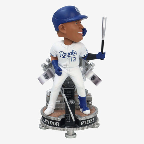 Salvador Perez Kansas City Royals 2024 Silver Slugger MLB Baseball Bobblehead