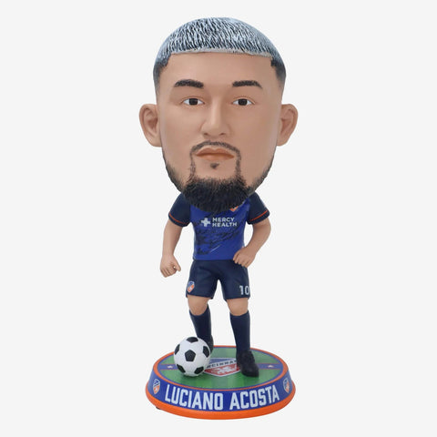 Luciano Acosta FC Cincinnati Field Stripe Bighead MLS Bobblehead