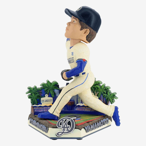 Yoshinobu Yamamoto Los Angeles Dodgers 2024 City Connect MLB Baseball Bobblehead