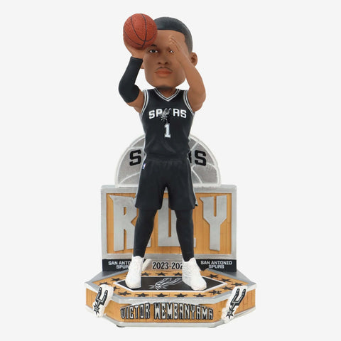 Victor Wembanyama San Antonio Spurs 2024 Rookie Of The Year NBA Bobblehead