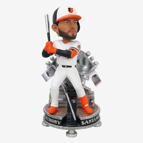 Anthony Santander Baltimore Orioles 2024 Silver Slugger MLB Baseball Bobblehead