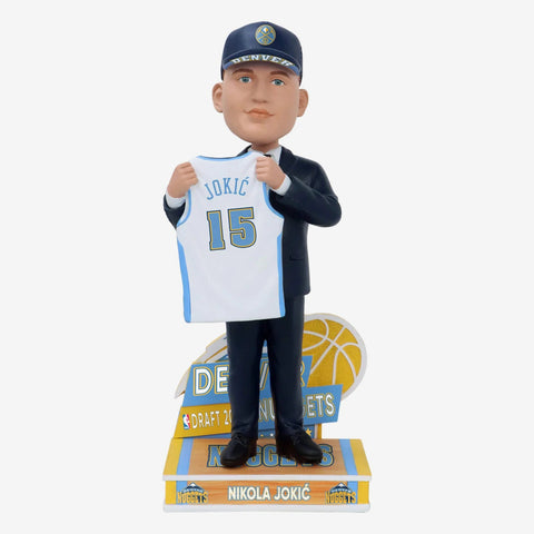 Nikola Jokic Denver Nuggets 2014 Draft Pick NBA Bobblehead