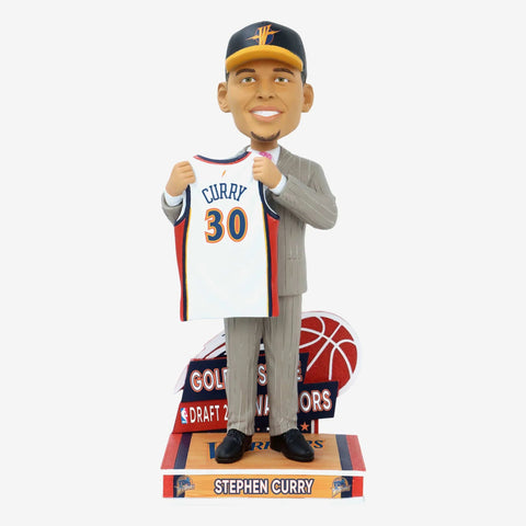 Steph Curry Golden State Warriors 2009 Draft Pick NBA Bobblehead