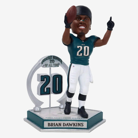Brian Dawkins Philadelphia Eagles Legendary Number 20 NFL Football Bobblehead