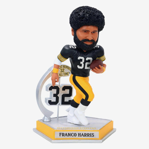 Franco Harris Pittsburgh Steelers Legendary Number 32 NFL Football Bobblehead