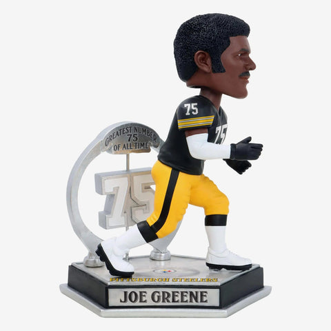 Joe Greene Pittsburgh Steelers Legendary Number 75 NFL Football Bobblehead