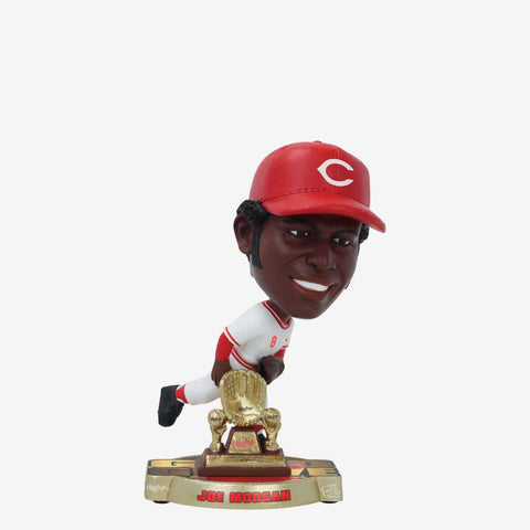 Joe Morgan Cincinnati Reds 1976 Gold Glove Mini Bighead MLB Bobblehead