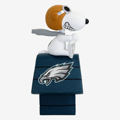 Snoopy Philadelphia Eagles 2024 Peanuts Flying Ace NFL Football Bobblehead