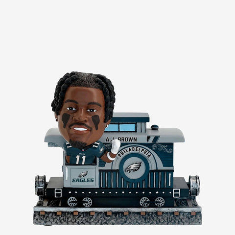 AJ Brown Philadelphia Eagles Express Train NFL Football Bobblehead