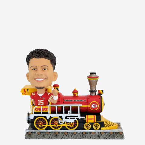 Patrick Mahomes Kansas City Chiefs Express Train NFL Football Bobblehead