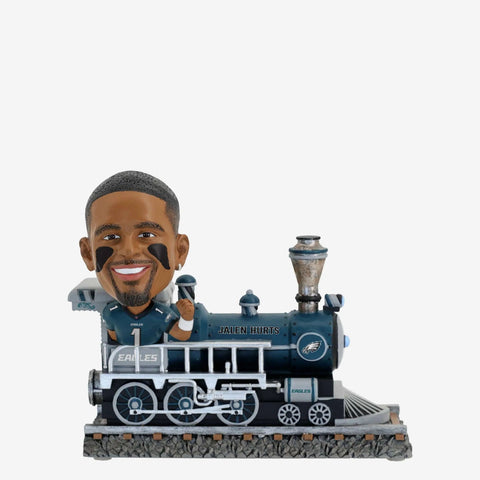 Jalen Hurts Philadelphia Eagles Express Train NFL Football Bobblehead