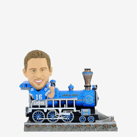 Jared Goff Detroit Lions Express Train NFL Football Bobblehead