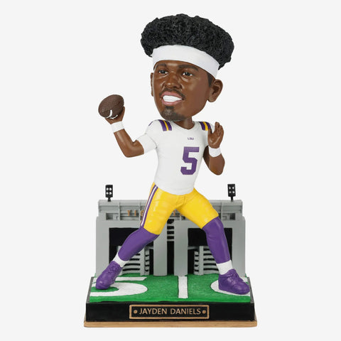 Jayden Daniels LSU Tigers Gates Series NCAA College Bobblehead
