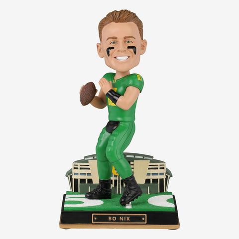 Bo Nix Oregon Ducks Gate Series NCAA College Bobblehead