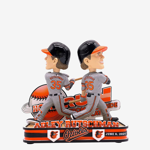 Adley Rutschman Baltimore Orioles Home Runs From Both Sides Of The Plate Dual MLB Baseball Bobblehead