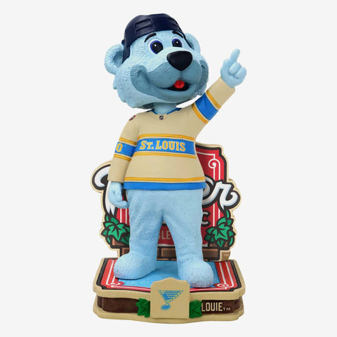 Louie St. Louis Blues 2025 Winter Classic NHL Hockey Bobblehead