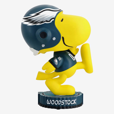 Woodstock Philadelphia Eagles 2024 Peanuts Bighead NFL Football Bobblehead