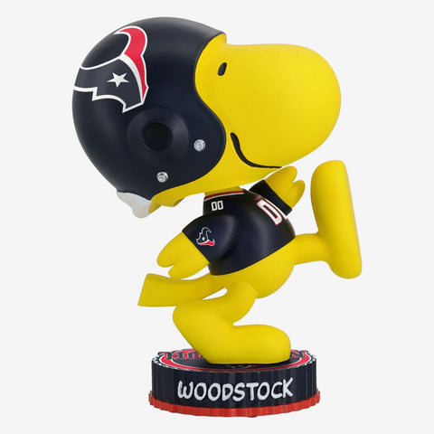 Woodstock Houston Texans 2024 Peanuts Bighead NFL Football Bobblehead