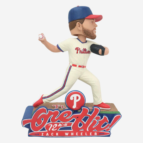 Zack Wheeler Philadelphia Phillies One Hit Gamebreaker MLB Bobblehead