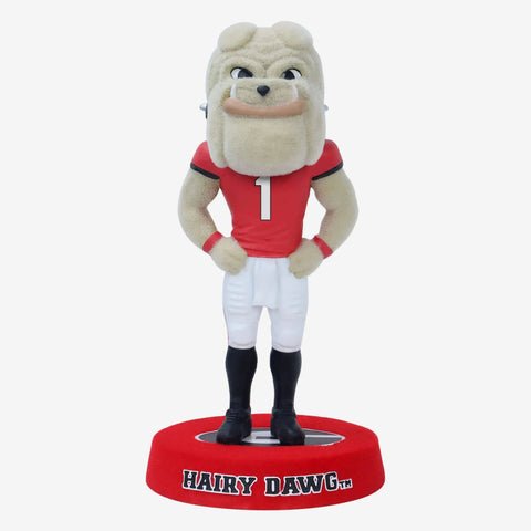 Hairy Dawg Georgia Bulldogs Fuzzy Fur NCAA College Bobblehead